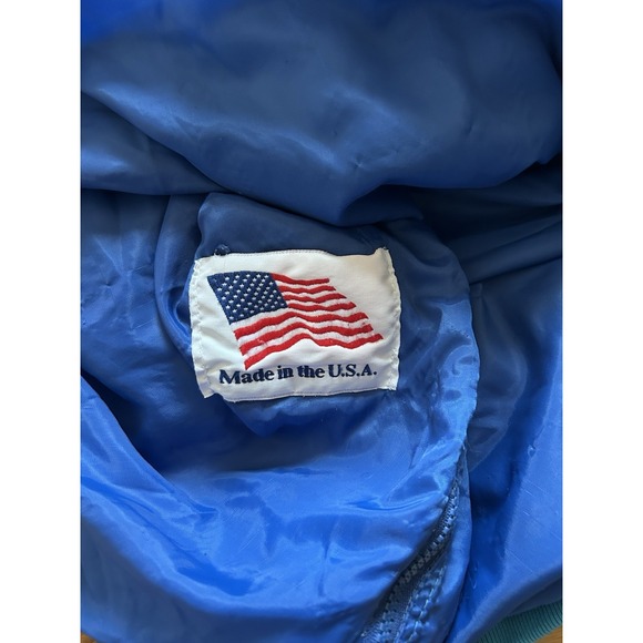 RARE Vintage Skoal Bandit KBrand Racing Jacket USA Large NASCAR Cowboy 80s Green - Picture 11 of 11